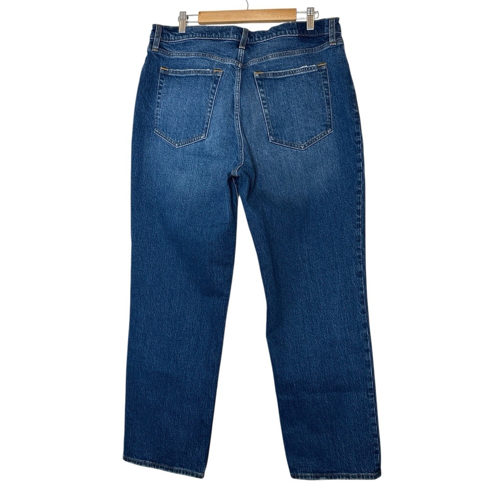 Abercrombie Fitch Jeans Womens Size 33 The 90s Slim Straight Ultra High Rise New - Picture 2 of 8